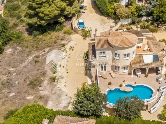 (33) Willa z widokiem na morze, blisko morza i centrum Moraira