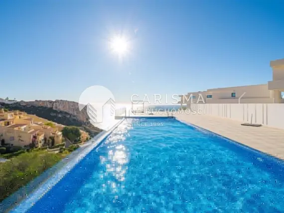 (21) Luksusowy apartament z przepięknym widokiem na morze na Cumbre del Sol