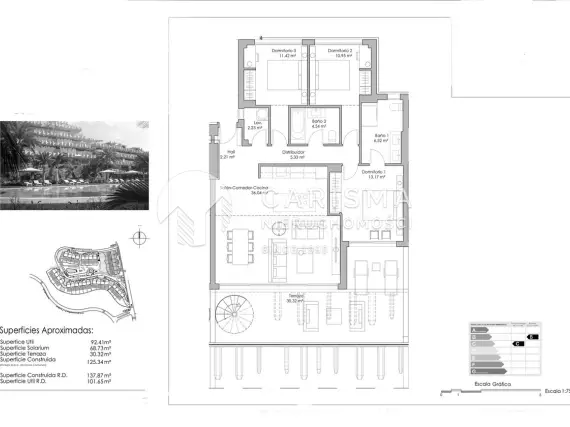 (38) Nowoczesny dwupoziomowy penthouse z panoramicznym widokiem na okolicę