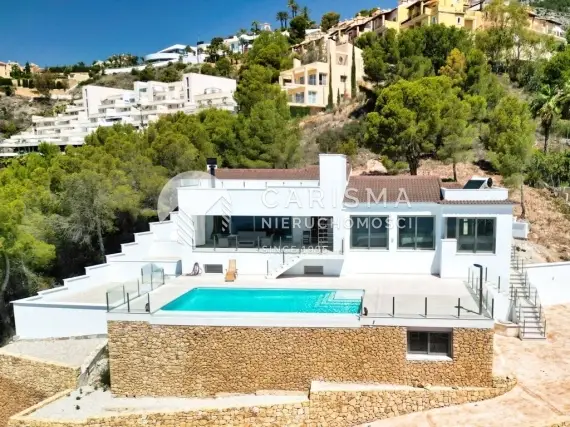 (25) Śródziemnomorska willa z widokiem na morze, Sierra de Altea, Costa Blanca