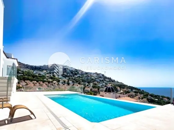 (31) Śródziemnomorska willa z widokiem na morze, Sierra de Altea, Costa Blanca