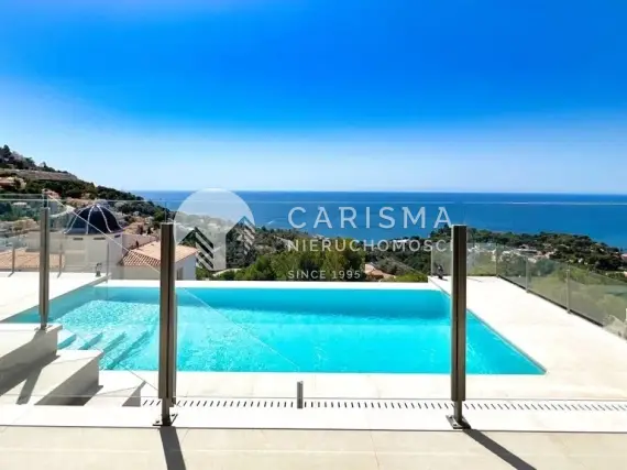 (33) Śródziemnomorska willa z widokiem na morze, Sierra de Altea, Costa Blanca