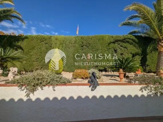 (52) Wspaniała, parterowa willa z widokiem na morze w Calpe