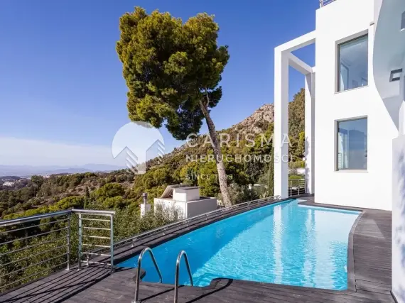 (12) Luksusowa willa z widokiem na morze w Maladze, Costa del Sol