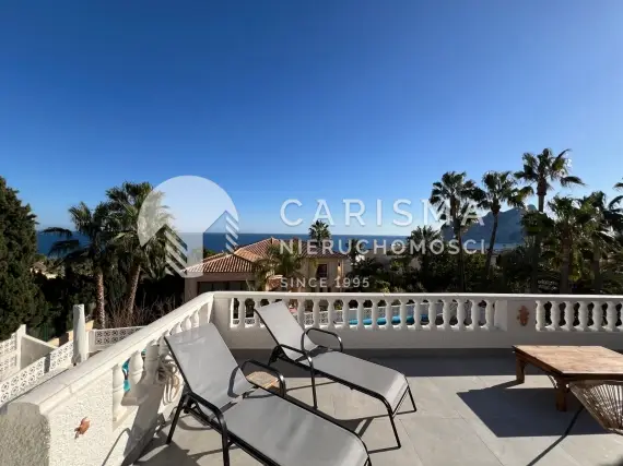 (6) Śródziemnomorska willa z panoramicznym widokiem na morze, Calpe, Costa Blanca