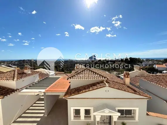 (17) Bungalow z pięknym widokiem na morze w Calpe