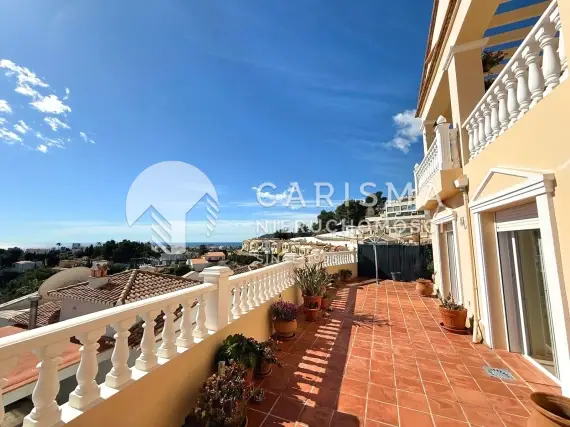(21) Bungalow z pięknym widokiem na morze w Calpe