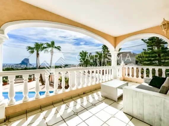 (17) Willa z widokiem na morze w Calpe