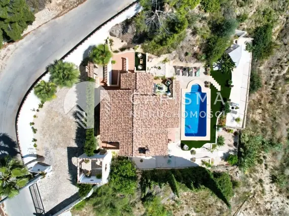 (5) Piękna, śródziemnomorska willa z widokiem na morze, Calpe, Costa Blanca