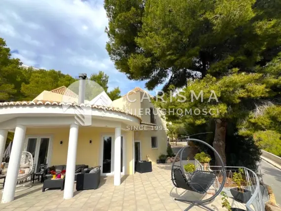 (21) Śródziemnomorska willa z widokiem na morze, Altea La Vella, Costa Blanca