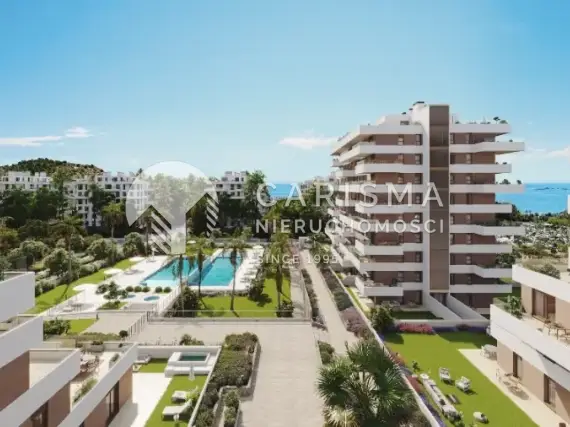 (13) Nowoczesne apartamenty z widokiem na morze, 2 linia brzegowa, Villajoyosa