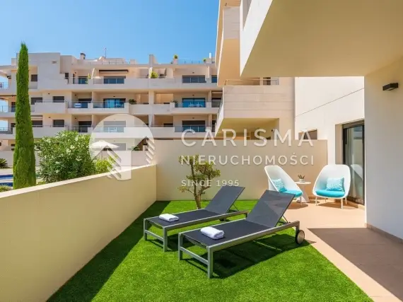 (6) Apartament na parterze z widokiem na południe w Los Dolses, Orihuela Costa
