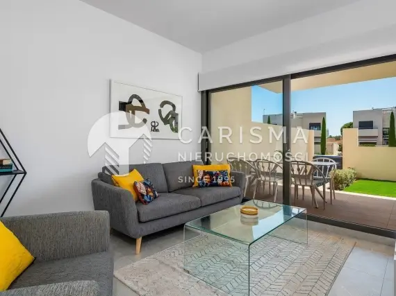 (7) Apartament na parterze z widokiem na południe w Los Dolses, Orihuela Costa