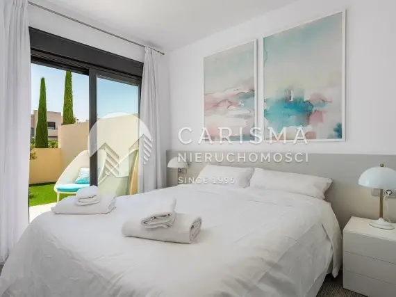 (10) Apartament na parterze z widokiem na południe w Los Dolses, Orihuela Costa