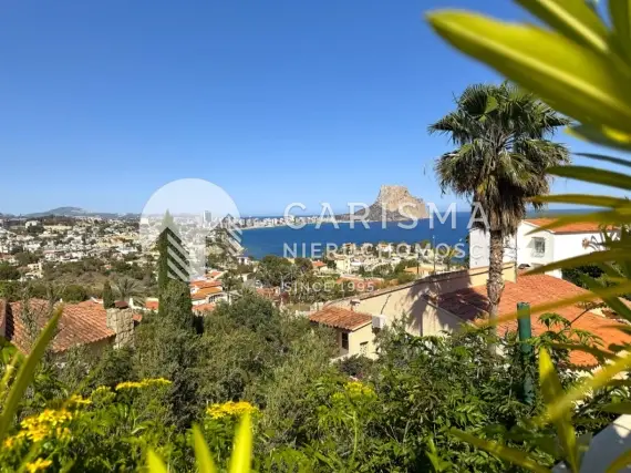 Śródziemnomorska willa z widokiem na morze w Calpe 1