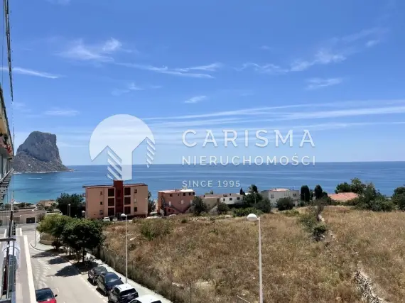 Mieszkanie w Calpe, blisko plaży i centrum - widok na morze 1