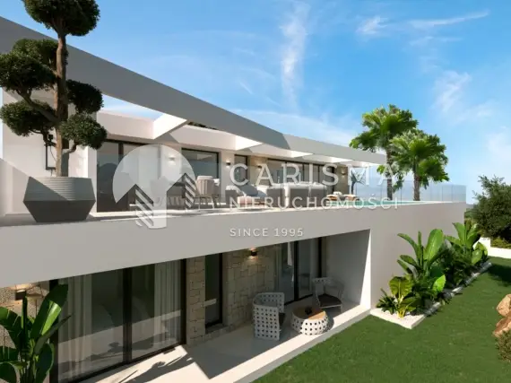 Projekt nowoczesnej willi z widokiem na morze w Empedrola, Calpe 1