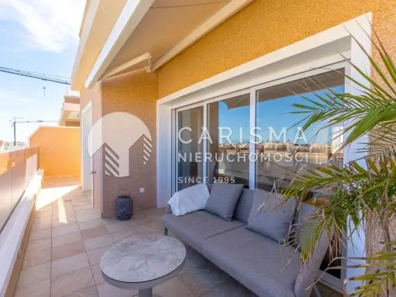 (14) Unikalny Penthouse z Panoramicznym Widokiem 360° – Torre de la Horadada