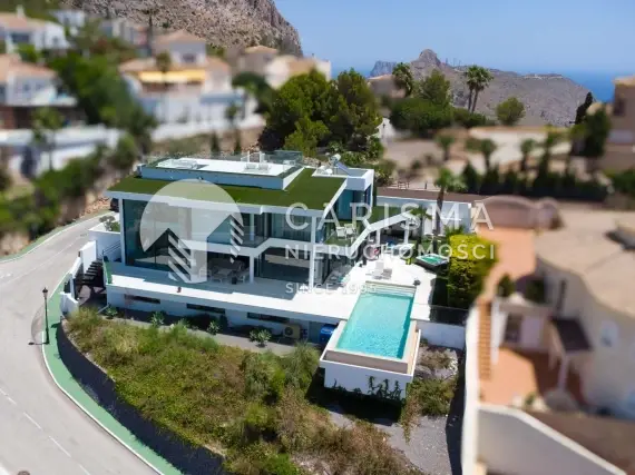 (59) Na sprzedaż – luksusowa willa z widokiem na morze i góry w Altea Hills