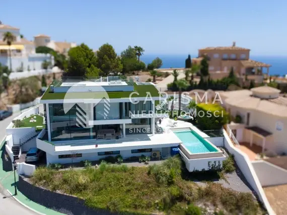 (60) Na sprzedaż – luksusowa willa z widokiem na morze i góry w Altea Hills