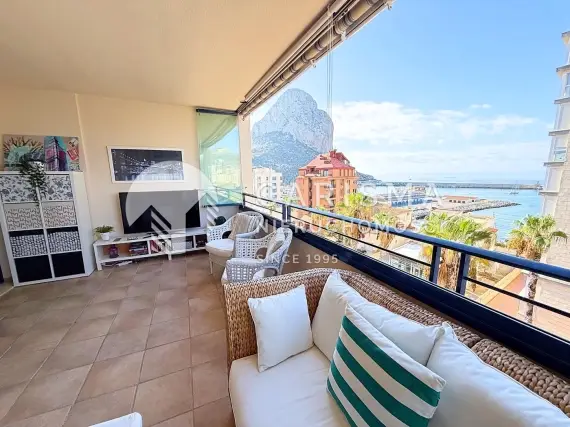 Apartament z widokiem na morze i Peñón de Ifach w Calpe 1