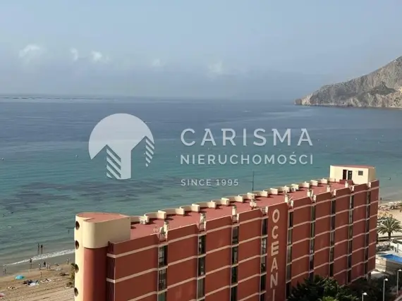 (7) Apartament z widokiem na morze w Calpe, druga linia brzegowa