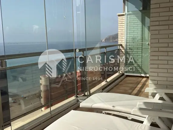 Apartament z widokiem na morze w Calpe, druga linia brzegowa 1