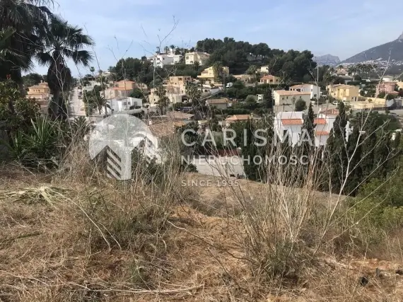 Działka budowlana 800 m² z widokiem na góry w Calpe (Tosal de la Cometa / Cometa III) 1