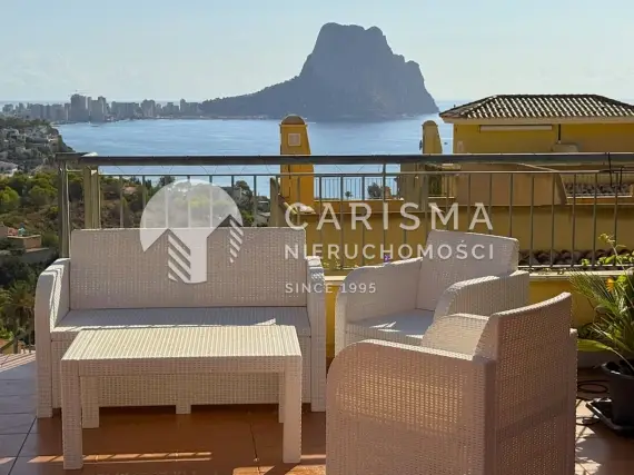 Bungalow z pięknym widokiem na morze, Calpe 1