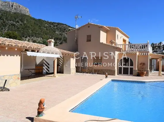 Tradycyjna willa z widokiem na morze i Peñón de Ifach, Calpe 1
