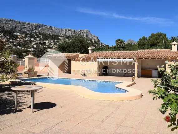 Tradycyjna willa z widokiem na morze i Peñón de Ifach, Calpe 2