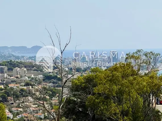(8) Działka budowlana z widokiem na morze w Calpe (Maryvilla), Costa Blanca