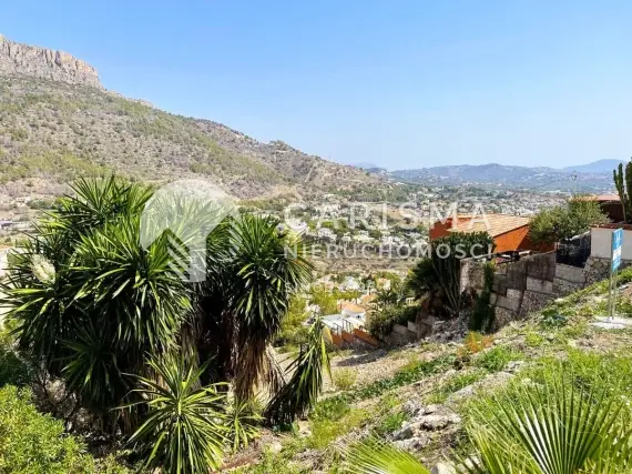 (14) Działka budowlana z widokiem na morze w Calpe (Maryvilla), Costa Blanca