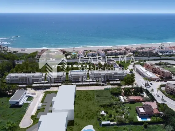 (14) Nowe apartamenty  apartamenty z widokiem na Morze Śródziemne w Casares, Costa del Sol