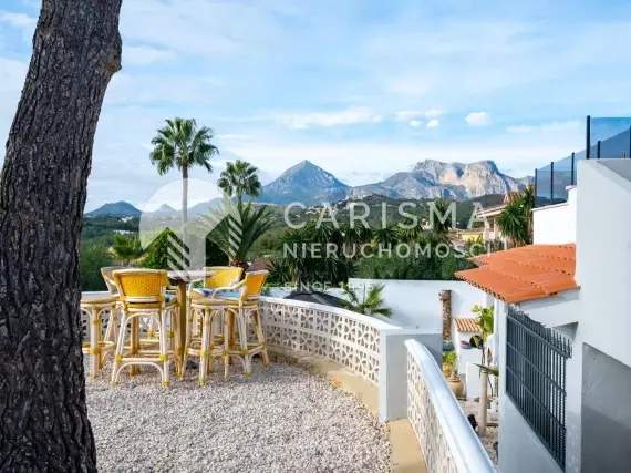 (45) Willa z widokiem na morze i góry w Altea