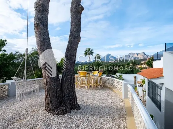 (46) Willa z widokiem na morze i góry w Altea