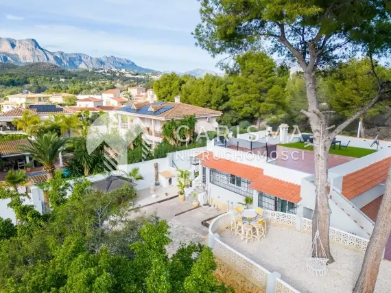 (51) Willa z widokiem na morze i góry w Altea