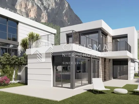 Nowoczesne wille z widokiem na morze i góry w Polop de la Marina, Costa Blanca 1