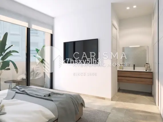 (21) Nowe apartamenty w centrum Torrevieja – 1-2 sypialnie, basen, siłownia, blisko Playa del Cura