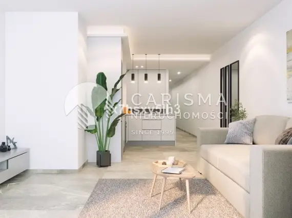 (30) Nowe apartamenty w centrum Torrevieja – 1-2 sypialnie, basen, siłownia, blisko Playa del Cura