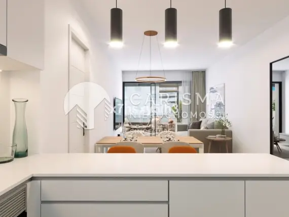 (54) Nowe apartamenty w centrum Torrevieja – 1-2 sypialnie, basen, siłownia, blisko Playa del Cura