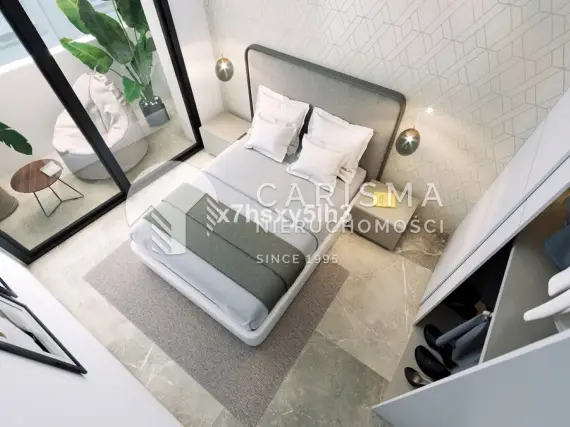 (65) Nowe apartamenty w centrum Torrevieja – 1-2 sypialnie, basen, siłownia, blisko Playa del Cura