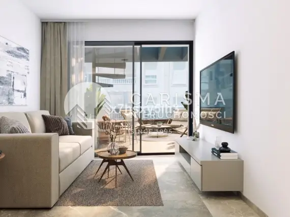 (67) Nowe apartamenty w centrum Torrevieja – 1-2 sypialnie, basen, siłownia, blisko Playa del Cura