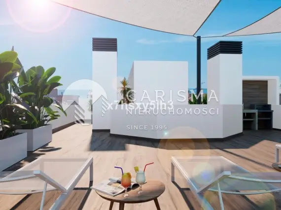 (84) Nowe apartamenty w centrum Torrevieja – 1-2 sypialnie, basen, siłownia, blisko Playa del Cura