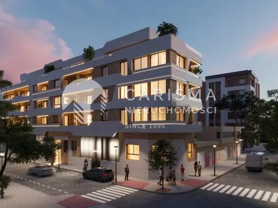 (7) Nowe apartamenty w Santa Pola – 2-3 sypialnie, basen, solarium, blisko plaży