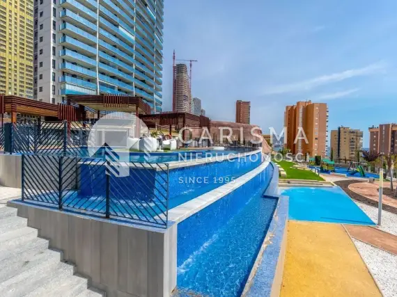 (30) Apartament z zapierającym dech widokiem na morze – Playa Poniente, Benidorm