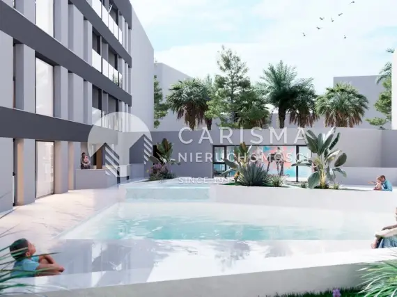 (6) Nowe apartamenty 1-3 sypialnie w San Pedro del Pinatar, blisko plaży