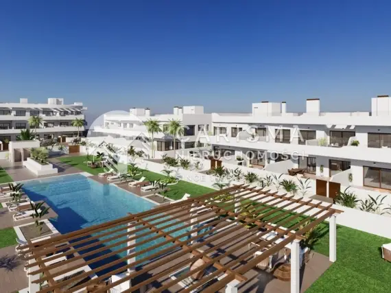 Nowe apartamenty przy polu golfowym w Los Alcázares – widok na Mar Menor, Costa Cálida 1