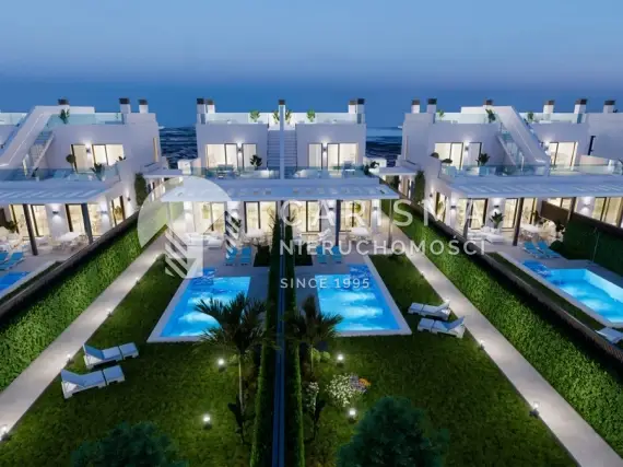 (4) Nowe wille przy plaży w Los Alcázares – Infinity Beach z prywatnym dostępem do promenady