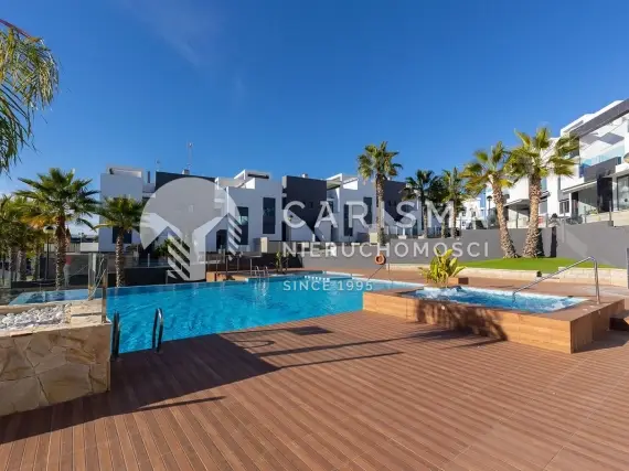 Nowoczesny apartament parterowy narożny 2 sypialnie Oasis Beach, Costa Blanca blisko plaży 2